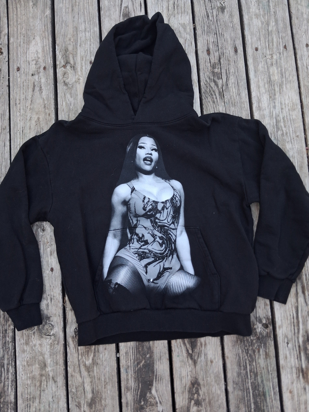Nicki Minaj Pullover Hoodie Sweatshirt Pink Friday 2 World Tour Merch Large
